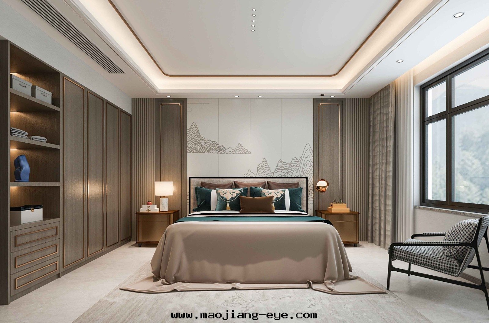 二(èr)层(céng)卧室